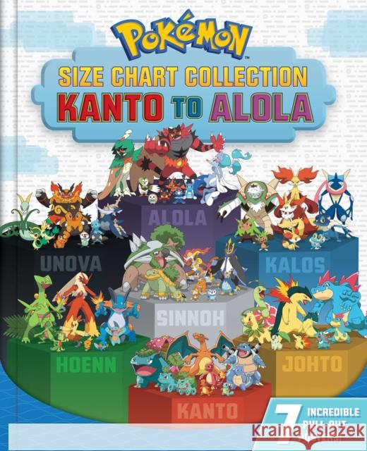Pokemon Size Chart Collection: Kanto to Alola Pikachu Press 9781604382013 Pikachu Press