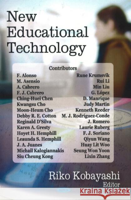 New Educational Technology Riko Kobayashi 9781604560374 Nova Science Publishers Inc