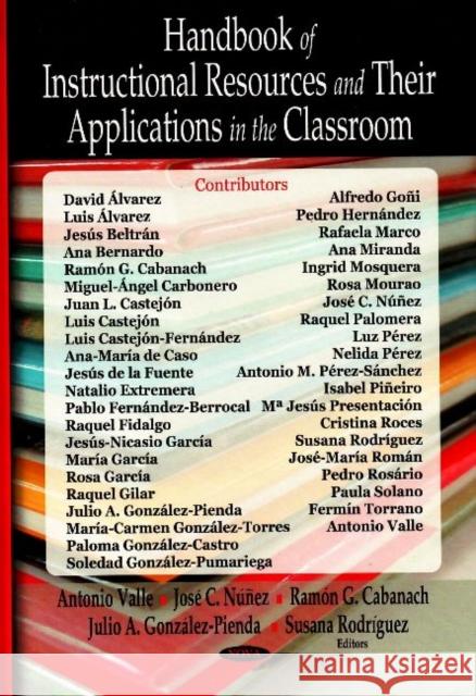 Handbook of Instructional Resources & Their Applications in the Classroom Mohammad Ahsanullah 9781604561043
