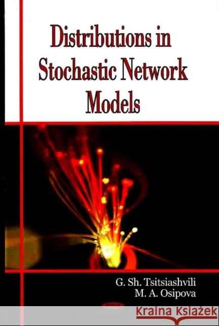 Distributions in Stochastic Network Models G Sh Tsitsiashvili, M A Osipova 9781604561432 Nova Science Publishers Inc