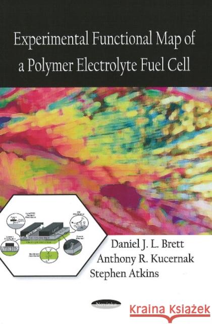 Experimental Functional Map of a Polymer Electrolyte Fuel Cell Daniel J L Brett, Anthony R Kucernak, Stephen Atkins 9781604565607 Nova Science Publishers Inc