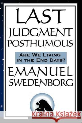 Last Judgment Posthumous Emanuel Swedenborg John Whitehea Xwhitehead 9781604592108 Wilder Publications