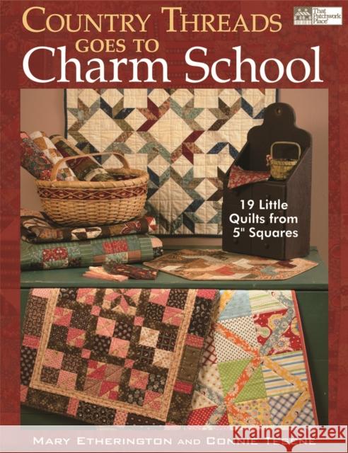 Country Threads Goes to Charm School Mary Etherington 9781604680065 That Patchwork Place