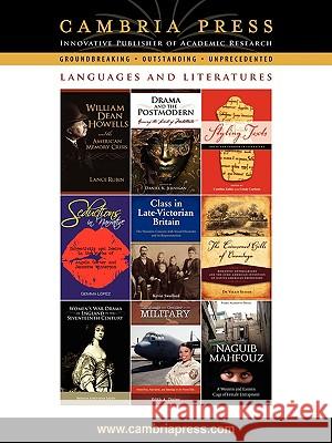 Cambria Press Languages and Literatures Catalog Press Cambri 9781604975826 Cambria Press