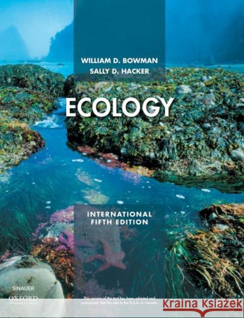 Ecology Sally D. Hacker 9781605359281 Sinauer Associates Inc.,U.S.