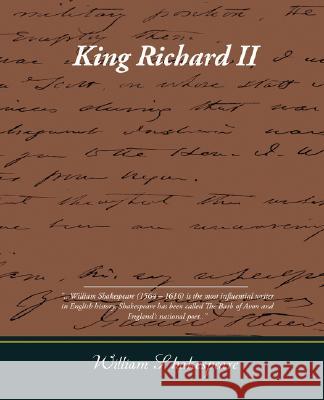 King Richard II William Shakespeare 9781605974569 Book Jungle
