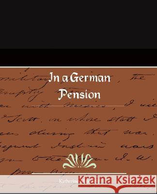 In a German Pension Katherine Mansfield 9781605975948 STANDARD PUBLICATIONS, INC
