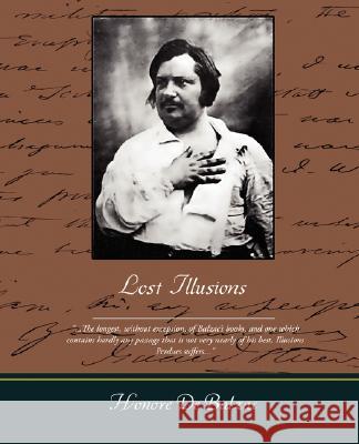 Lost Illusions Honore De Balzac 9781605976129