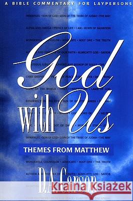 God with Us Carson, D. A. 9781606086667 Wipf & Stock Publishers