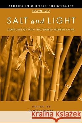 Salt and Light, Volume 2 Carol Lee Hamrin Stacey Bieler 9781606089552 Pickwick Publications