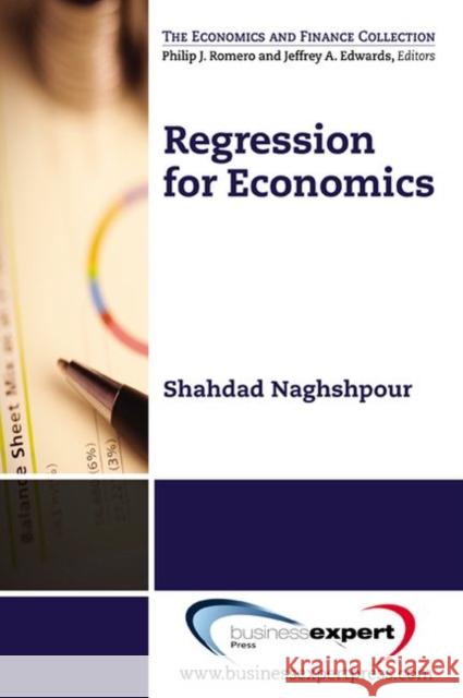 Regression for Economics Naghshpour, Shahdad 9781606494059 