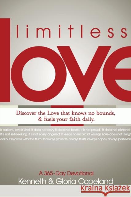 Limitless Love: A 365-Day Devotional Kenneth Copeland Gloria Copeland 9781606836927