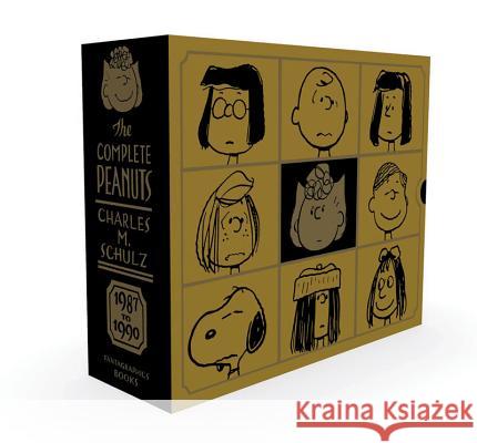 The Complete Peanuts 1987-1990 Gift Box Set Charles M. Schulz 9781606996812 Fantagraphics Books
