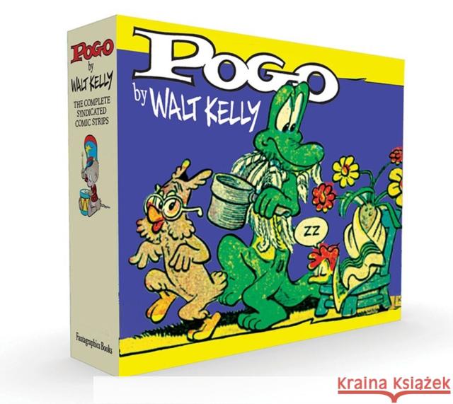 Pogo the Complete Syndicated Comic Strips Box Set: Volume 3 & 4: Evidence to the Contrary and Under the Bamboozle Bush Gaiman, Neil 9781606998649 Fantagraphics Books