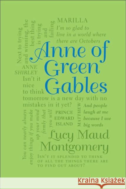 Anne of Green Gables Lucy Maud Montgomery 9781607107286 Canterbury Classics