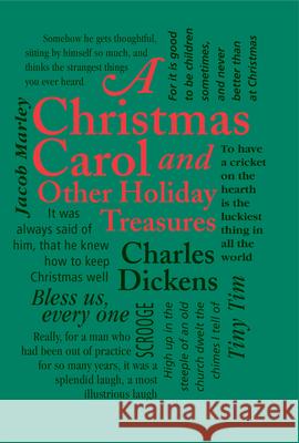 A Christmas Carol and Other Holiday Treasures Charles Dickens 9781607109440 Canterbury Classics