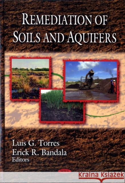 Remediation of Soils & Aquifers Luis G Torres, Erick R Bandala 9781607413721 Nova Science Publishers Inc