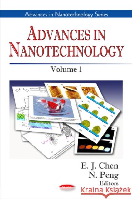 Advances in Nanotechnology: Volume 1 E J Chen, N. Peng 9781607417316 Nova Science Publishers Inc