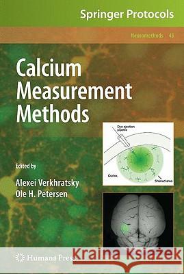 Calcium Measurement Methods Alexei Verkhratsky Ole H. Petersen 9781607614753 Humana Press