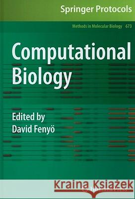 Computational Biology David Fenyo 9781607618416 Not Avail