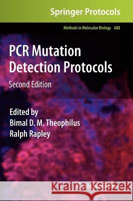 PCR Mutation Detection Protocols Bimal Theophilus 9781607619468 Springer