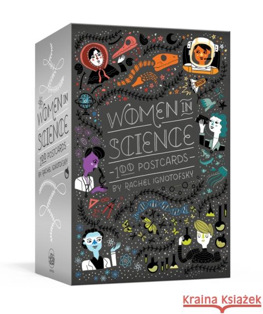 Women in Science: 100 Postcards Rachel Ignotofsky 9781607749813 Ten Speed Press