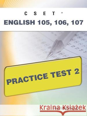 Cset English 105, 106 Practice Test 2  9781607871620 Xamonline.com