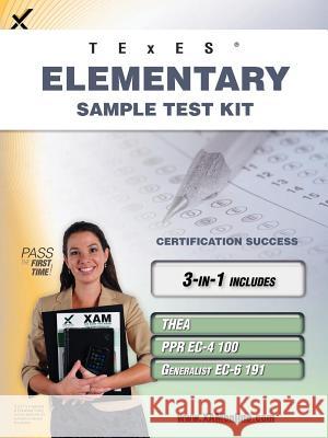 TExES Elementary Sample Test Kit: Thea, Ppr Ec-4 100, Generalist Ec-6 191 Teacher Certification Study Guide Wynne, Sharon A. 9781607873068 Xam Online.com