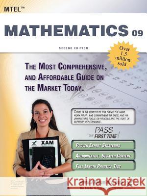 MTEL Mathematics 09 Teacher Certification Study Guide Test Prep Wynne, Sharon A. 9781607873518 Xam Online.com