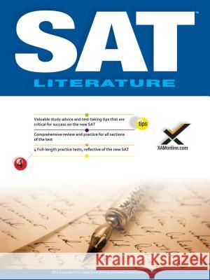 SAT Literature 2017  9781607875734 Xamonline