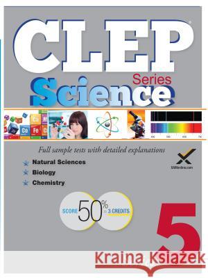 CLEP Science Series 2017 Sharon Wynne 9781607875802