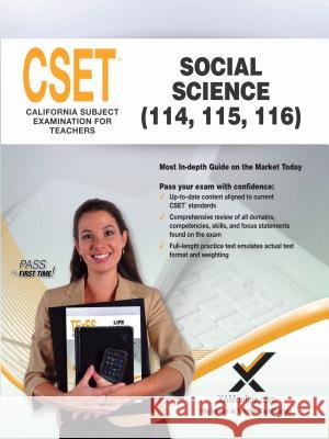 2017 Cset Social Science (114, 115, 116) Sharon A. Wynne 9781607876199 Xamonline