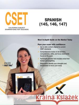 Cset Spanish (145, 146, 147) Sharon A. Wynne 9781607876526 Xamonline