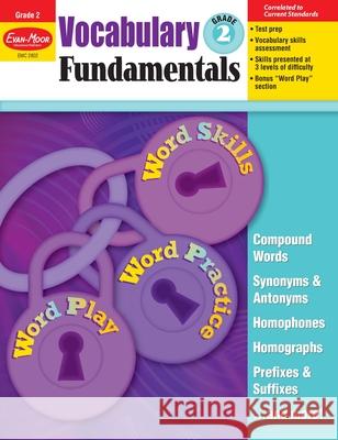 Vocabulary Fundamentals, Grade 2 Teacher Resource Evan-Moor Corporation 9781608236596 Evan-Moor Educational Publishers