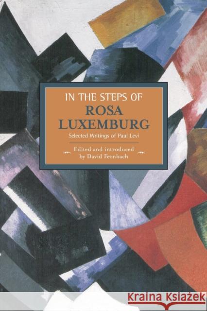 In the Steps of Rosa Luxemburg: Selected Writings of Paul Levi Fernbach, David 9781608462346