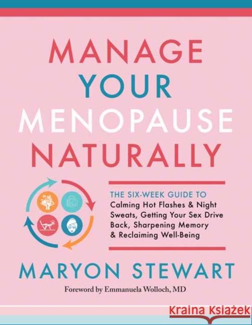 Manage Your Menopause Naturally: The Six-Week Guide to Calming Hot Flashes and Night Sweats, Getting Your Sex Drive Back, Sharpening Memory and Reclaiming Well-Being Maryon Stewart, Emmanuela Wolloch 9781608686827 New World Library