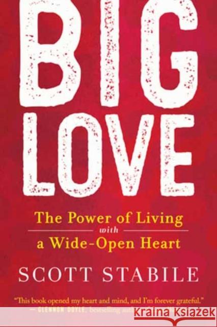 Big Love: The Power of Living with a Wide Open Heart Scott Stabile 9781608689811 New World Library