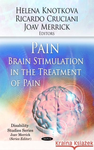 Pain / Brain Stimulation in the Treatment of Pain Helena Knotkova, Ricardo Cruciani 9781608766901 Nova Science Publishers Inc