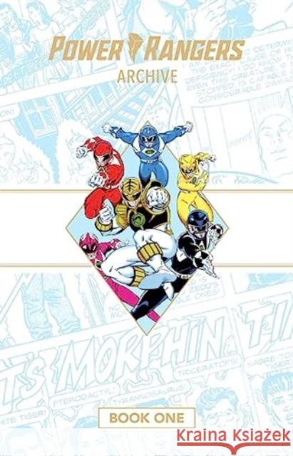 Power Rangers Archive Book One Deluxe Edition HC Fabien Nicieza 9781608862009 BOOM! Studios