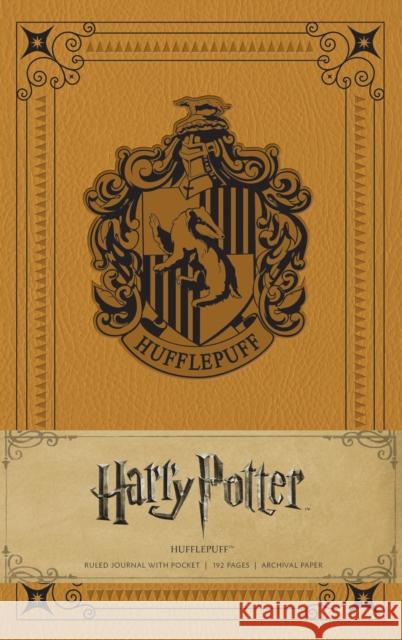 Harry Potter: Hufflepuff Hardcover Ruled Journal Insight Editions 9781608879502 Insights