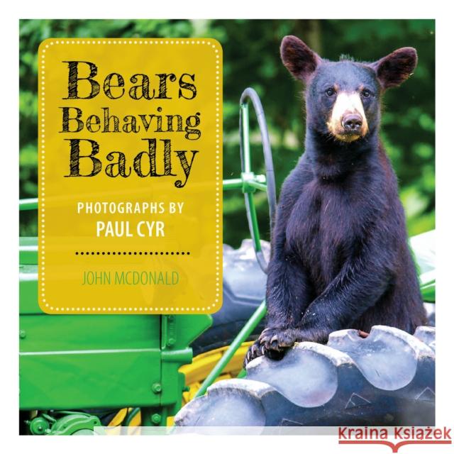 Bears Behaving Badly John McDonald 9781608936038 Down East Books