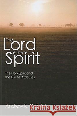 The Lord Is the Spirit: The Holy Spirit and the Divine Attributes Gabriel, Andrew K. 9781608998890