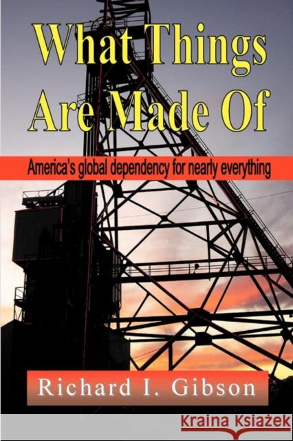 What Things Are Made of: America's Global Dependency on Just About Everything Gibson, Richard I. 9781609107642