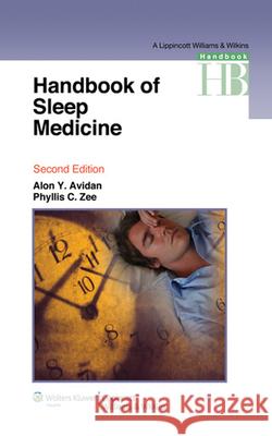 Handbook of Sleep Medicine Alon Avidan 9781609133474 0