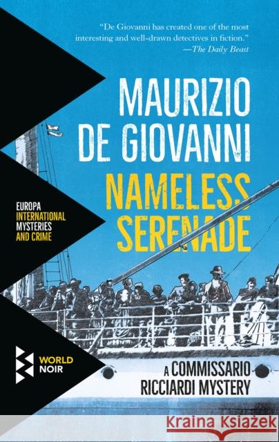 Nameless Serenade Maurizio D Antony Lahiri 9781609454609 World Noir