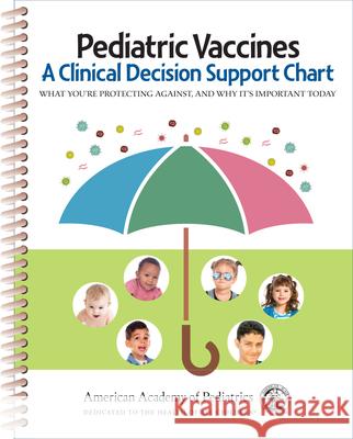 Pediatric Vaccines: A Clinical Decision Support Chart American Academy of Pediatrics (Aap) 9781610024631 American Academy of Pediatrics