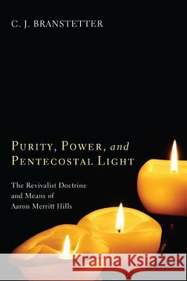 Purity, Power, and Pentecostal Light Christopher Jon Branstetter 9781610973915 Pickwick Publications