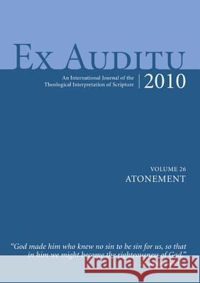 Ex Auditu - Volume 26 Klyne Snodgrass 9781610974820