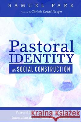 Pastoral Identity as Social Construction Samuel Park Christie Cozad Neuger 9781610975070 Pickwick Publications