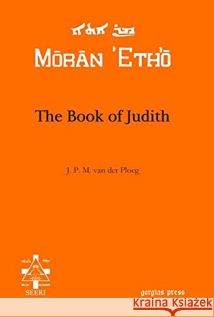 The Book of Judith J. P. M. van der Ploeg 9781611435597